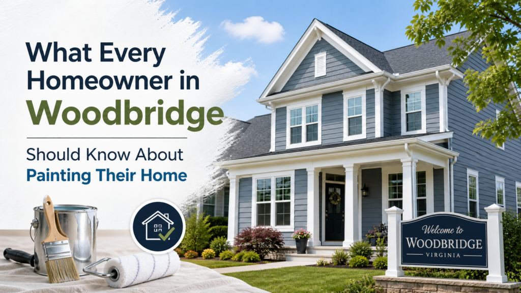 What Every Homeowner in Woodbridge Should Know About Painting Their Home
